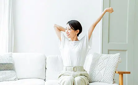 室内温度の上昇を抑え、快適な暮らしに