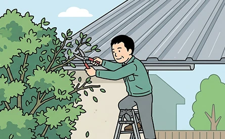 木や枝の剪定