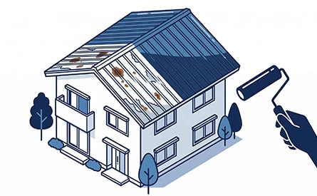 金属屋根の基本メンテナンス・塗装