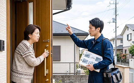 棟板金が浮いていると言われたら、まずどうすればよい？