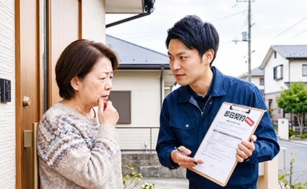 即日契約・大幅値引き・保険勧誘に寄りすぎていないか